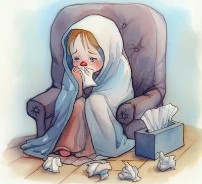 Illustration sniffle