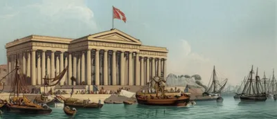 Illustration customhouse