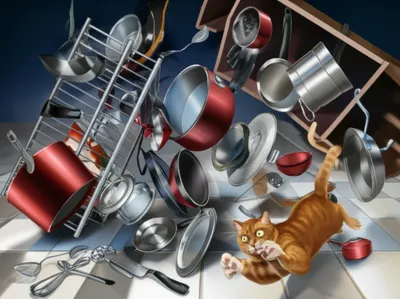 Illustration clattering - Image 1