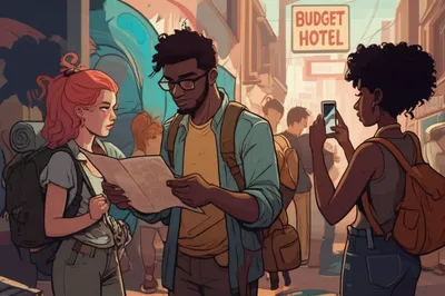 Illustration backpack - Image 1