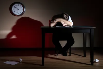 Illustration worrisome