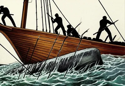 Illustration whaling - Image 1