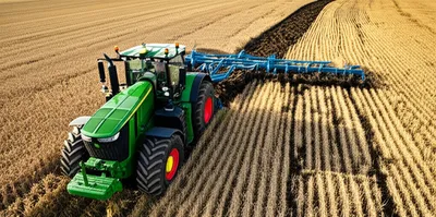 Illustration ploughing - Image 1