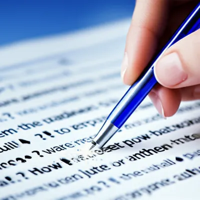 Illustration punctuated