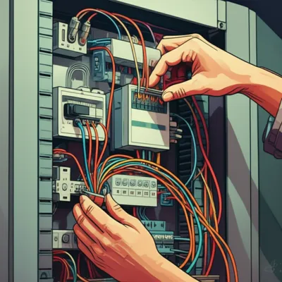 Illustration rewiring