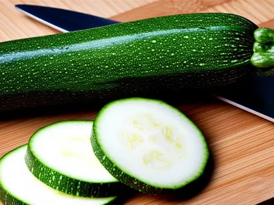 Illustration courgette - Image 1
