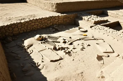 Illustration archaeological