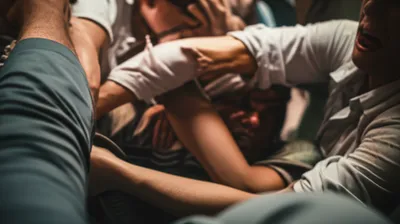 Illustration scuffles - Image 1