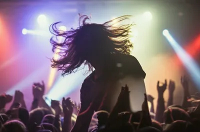 Illustration headbanging