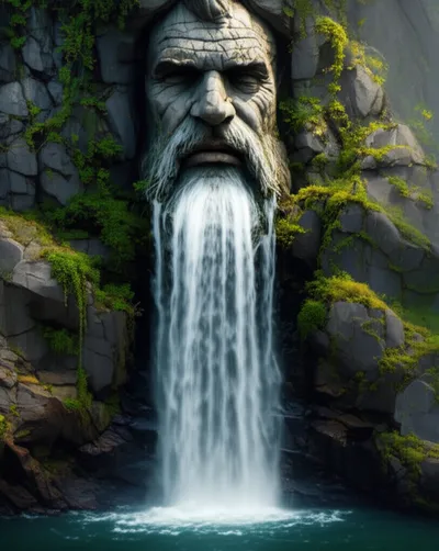 Illustration waterfall - Image 1