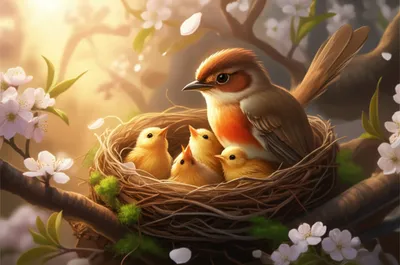 Illustration nestlings - Image 1