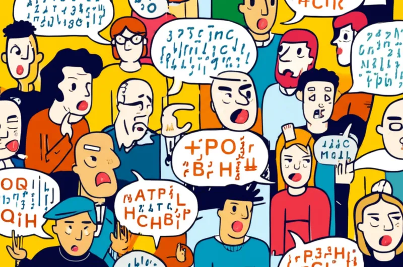 Illustration visuelle du mot « rabble » - Radoter, divaguer