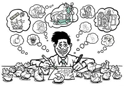 Illustration comedian - Image 1