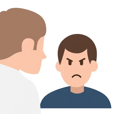 Illustration frown - Image 1