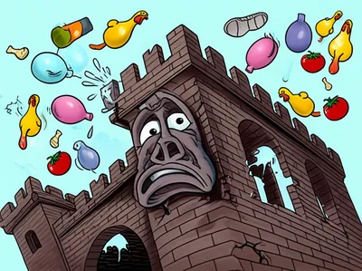 Illustration bombard - Image 1