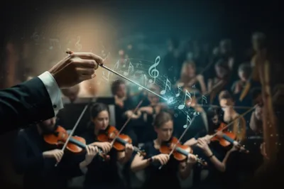 Illustration dictating