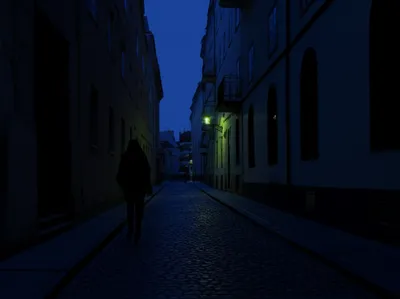 Illustration shadowy