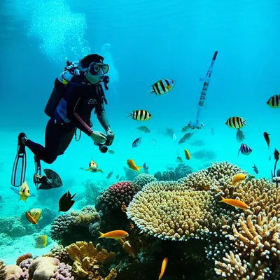 Illustration diver - Image 1