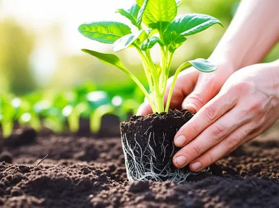 Illustration planting - Image 1