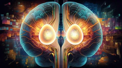 Illustration thalamus