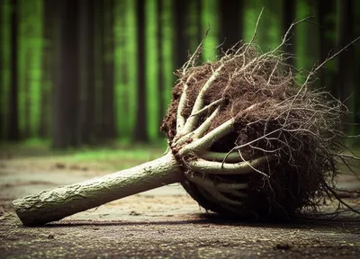 Illustration uprooted - Image 1