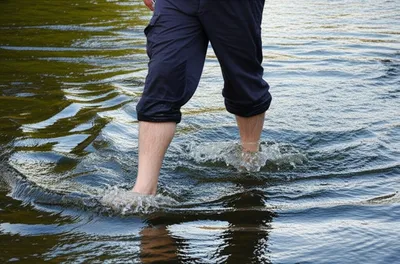 Illustration wading - Image 1