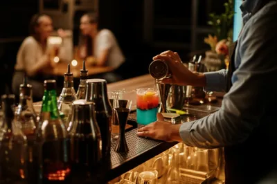 Illustration barkeeper