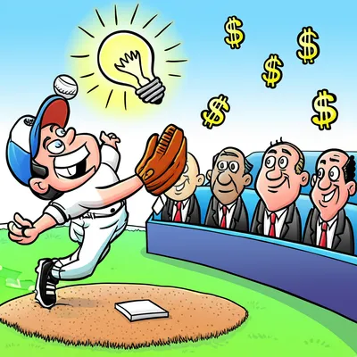 Illustration pitching - Image 1