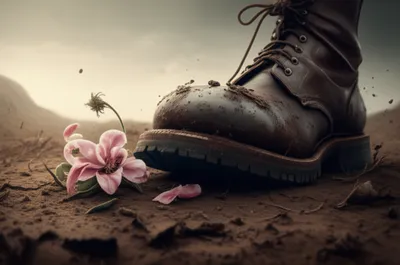 Illustration mistreated