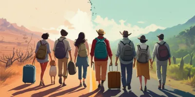 Illustration migrants - Image 1