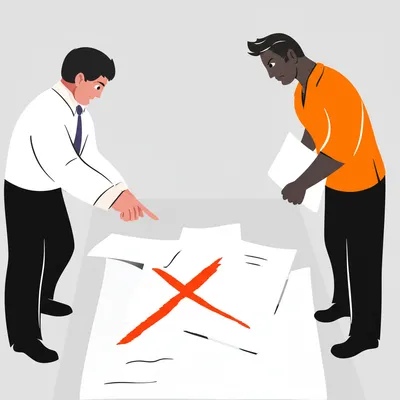 Illustration contradicted