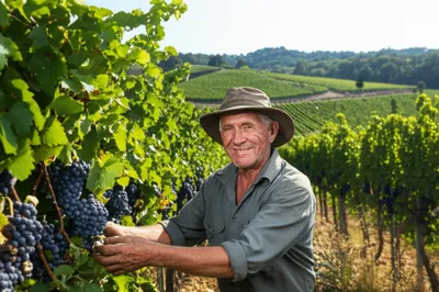 Illustration vignerons - Image 1