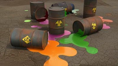 Illustration barrels - Image 1