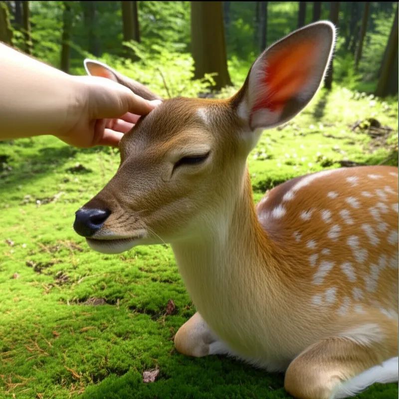 Illustration visuelle du mot « tranquilized » - Tranquilliser, endormir