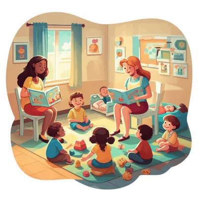 Illustration creche - Image 1