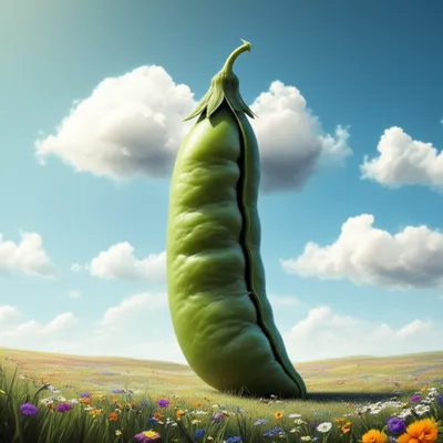 Illustration peas - Image 1