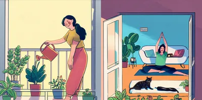 Illustration flatmate - Image 1