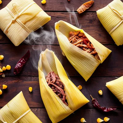 Illustration tamales