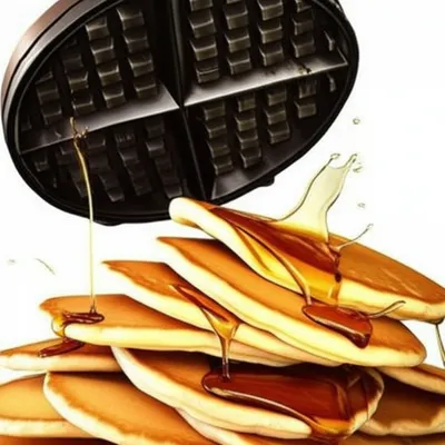 Illustration waffled - Image 1