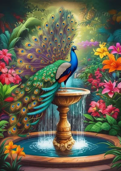 Illustration flamboyance