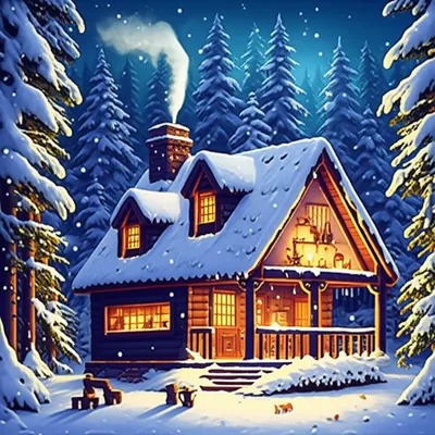 Illustration wintering