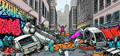 Illustration lawless - Image 1