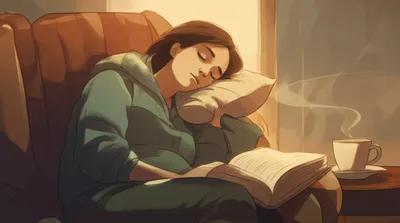 Illustration dozing - Image 1