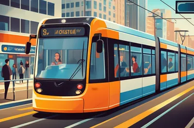 Illustration tram - Image 1