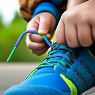 Illustration shoelaces
