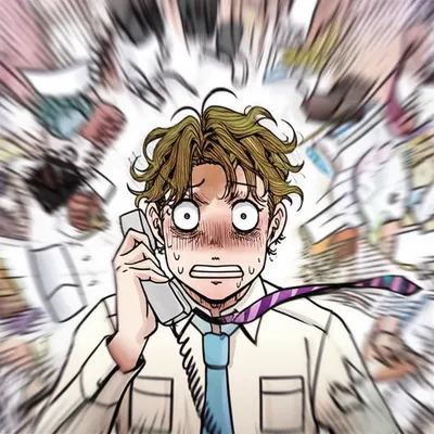 Illustration flustered - Image 1