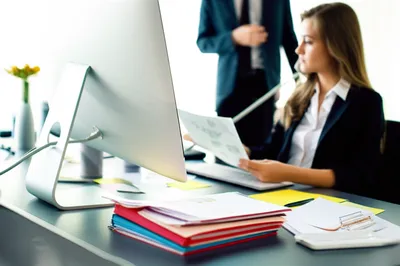 Illustration secretary - Image 1