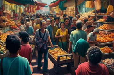 Illustration jostle - Image 1