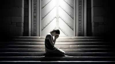 Illustration suppliant