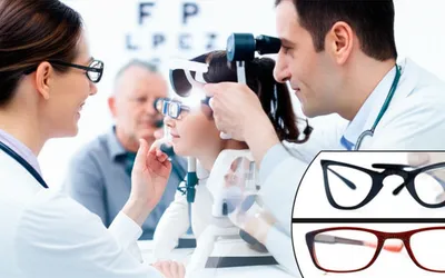 Illustration ophthalmologist